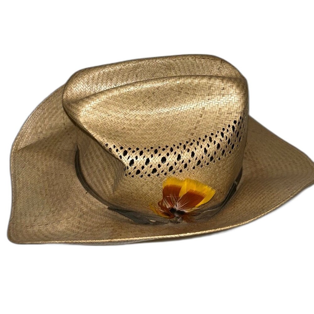 Sears Western Shop Vintage Women’s Hat size 7 3/8 Resistol Self Conforming